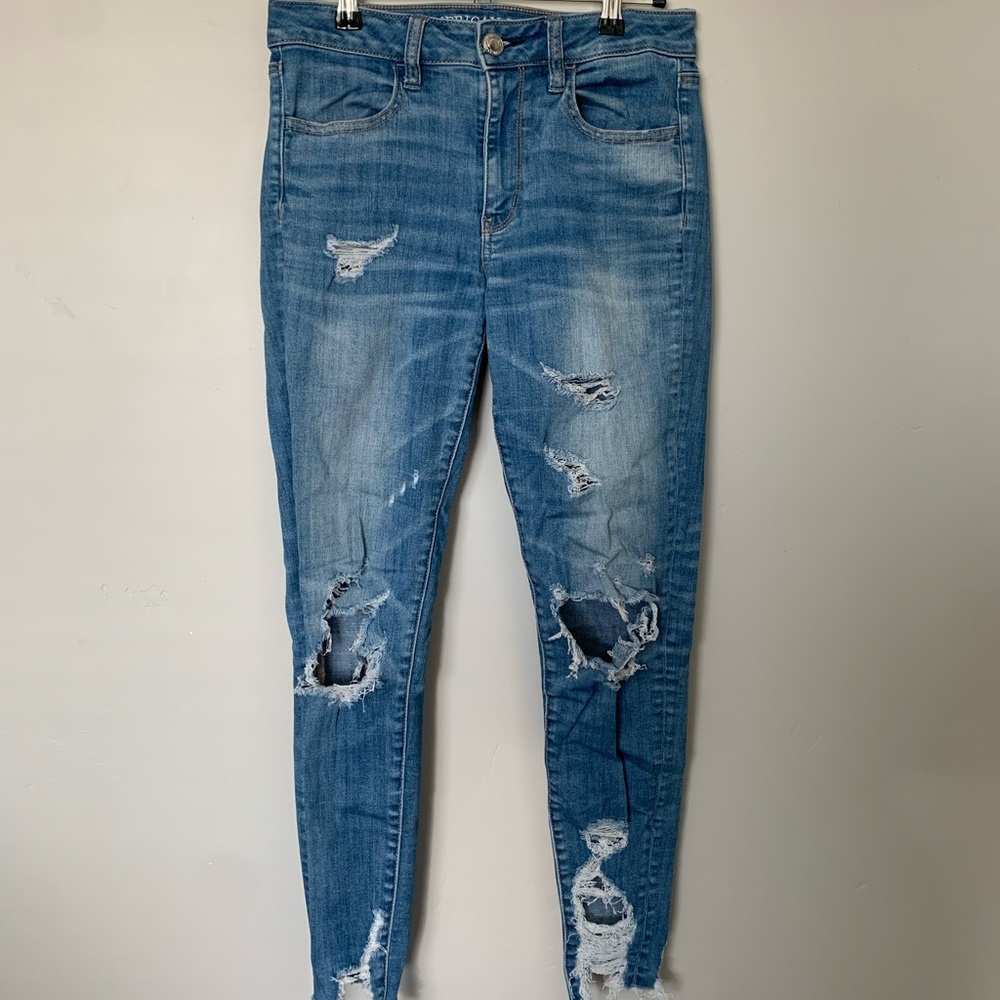 American Eagle Super Stretch Hi-Rise Jegging in a women’s size 6